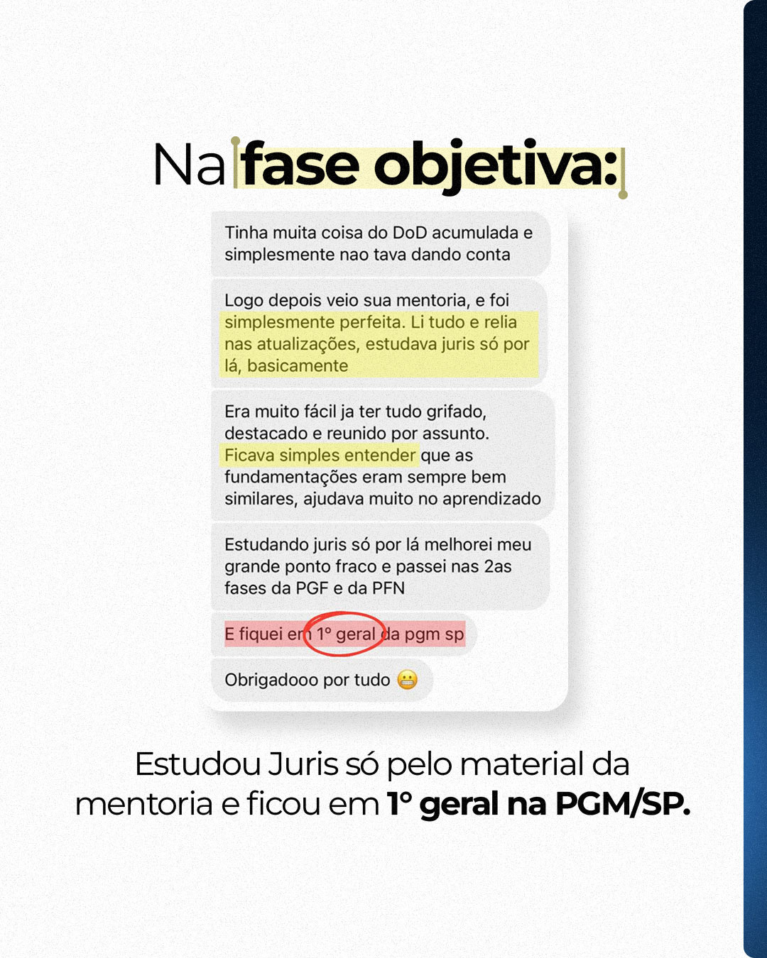 Mentoria de Lei Seca Procuradorias